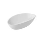 Umywalka kompozytowa, nablatowa, 59,9x36,1x16 cm, bez przelewu, powłoka SNOW WHITE