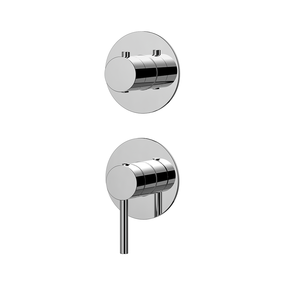 FLY Uniwersalna bateria prysznicowo-wannowa podtynkowa